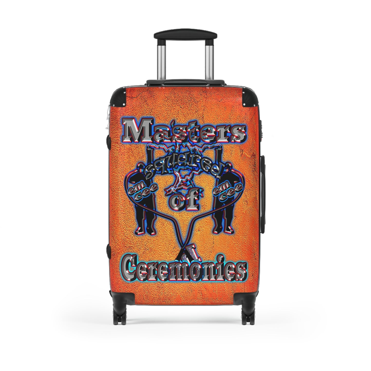 em cee squared - Suitcase (burnt orange)