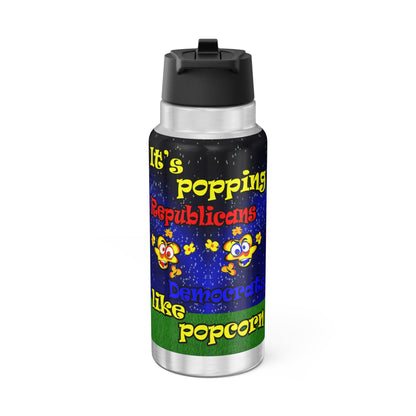 popping like popcorn - Gator Tumbler, 32oz  ('snoops' background)