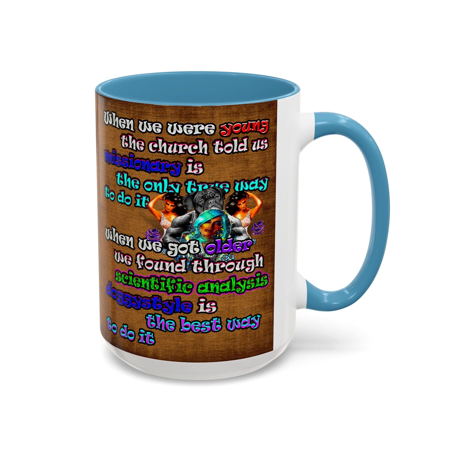 doggystyle - Accent Mug (brown papyrus)