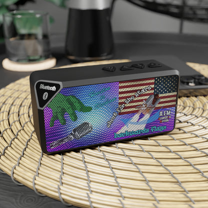 shoot for the stars - Jabba Bluetooth Speaker (purple wave)