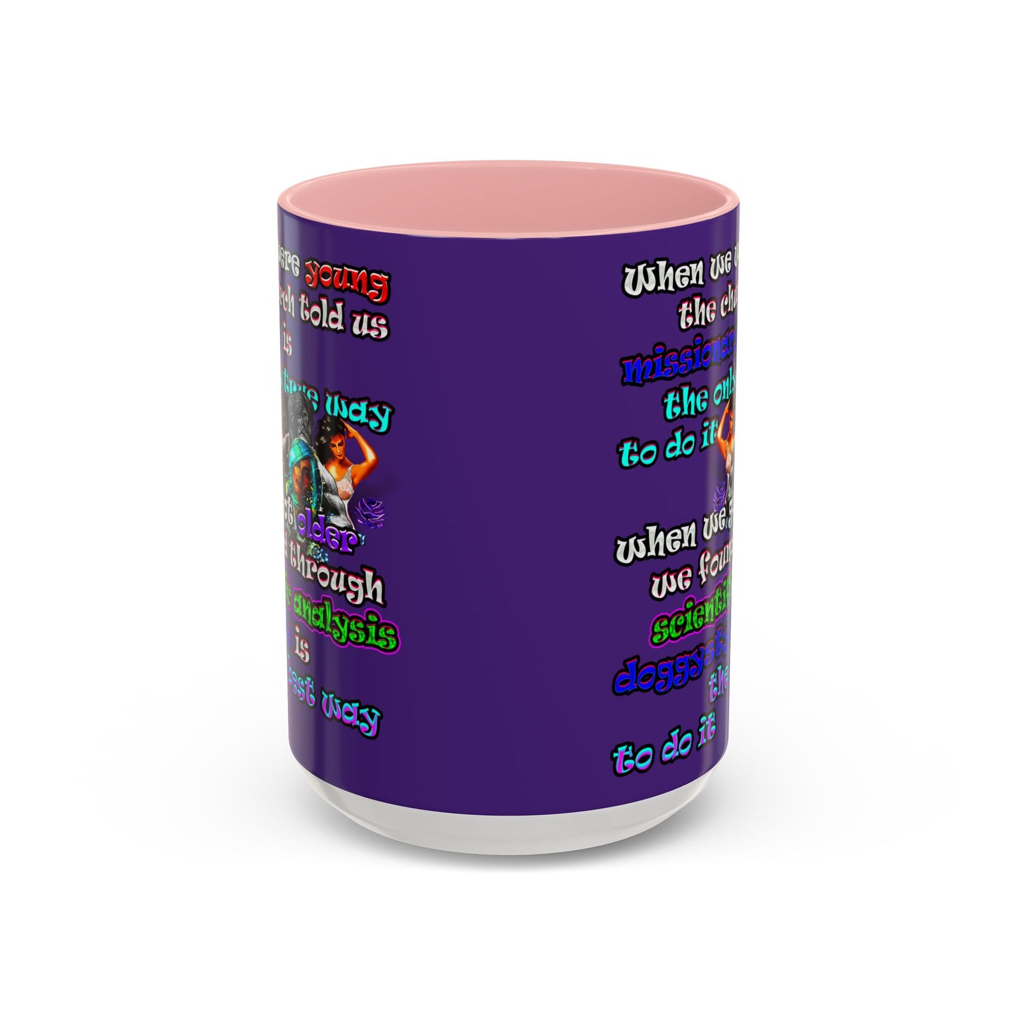doggystyle - Accent Mug (purple)