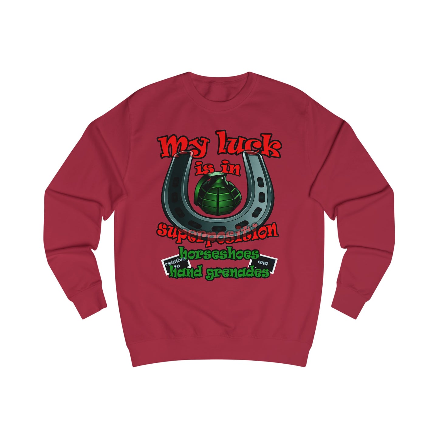my luck - Men's Sweatshirt