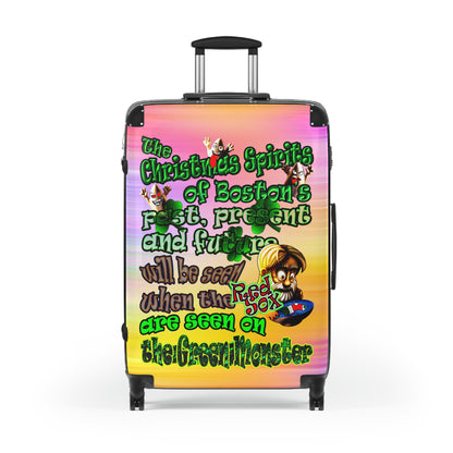 christmas spirits of boston - Suitcase (color blur)