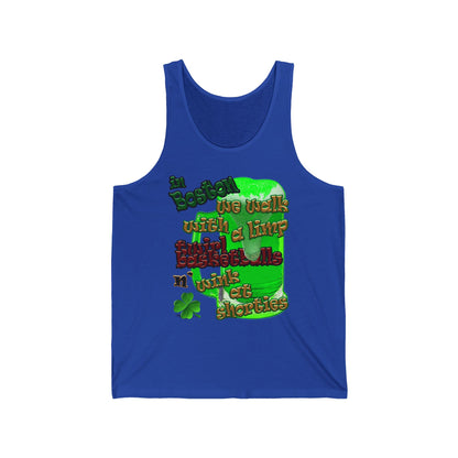 celtics logo - Unisex Jersey Tank