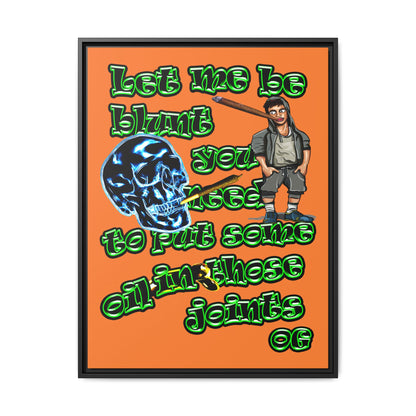 og - framed canvas art (crusta)