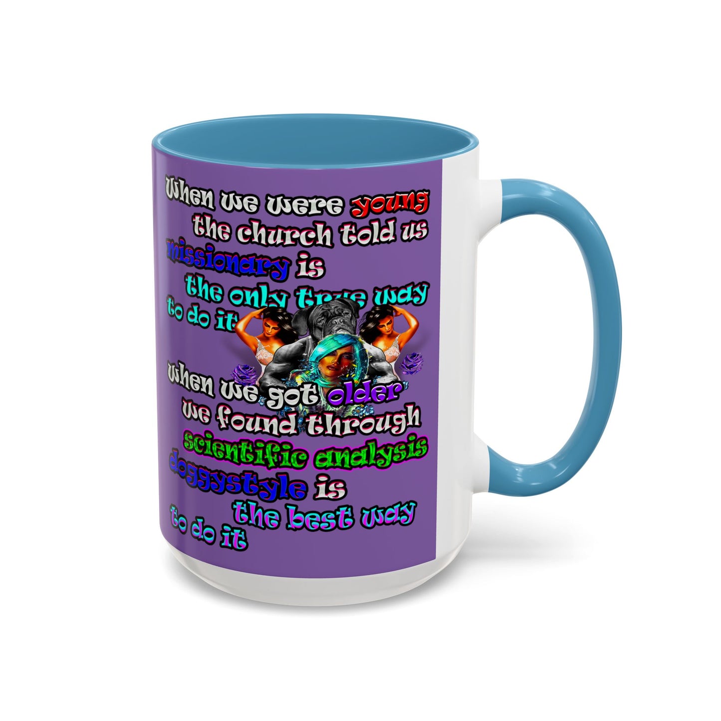 doggystyle - Accent Mug (light purple)