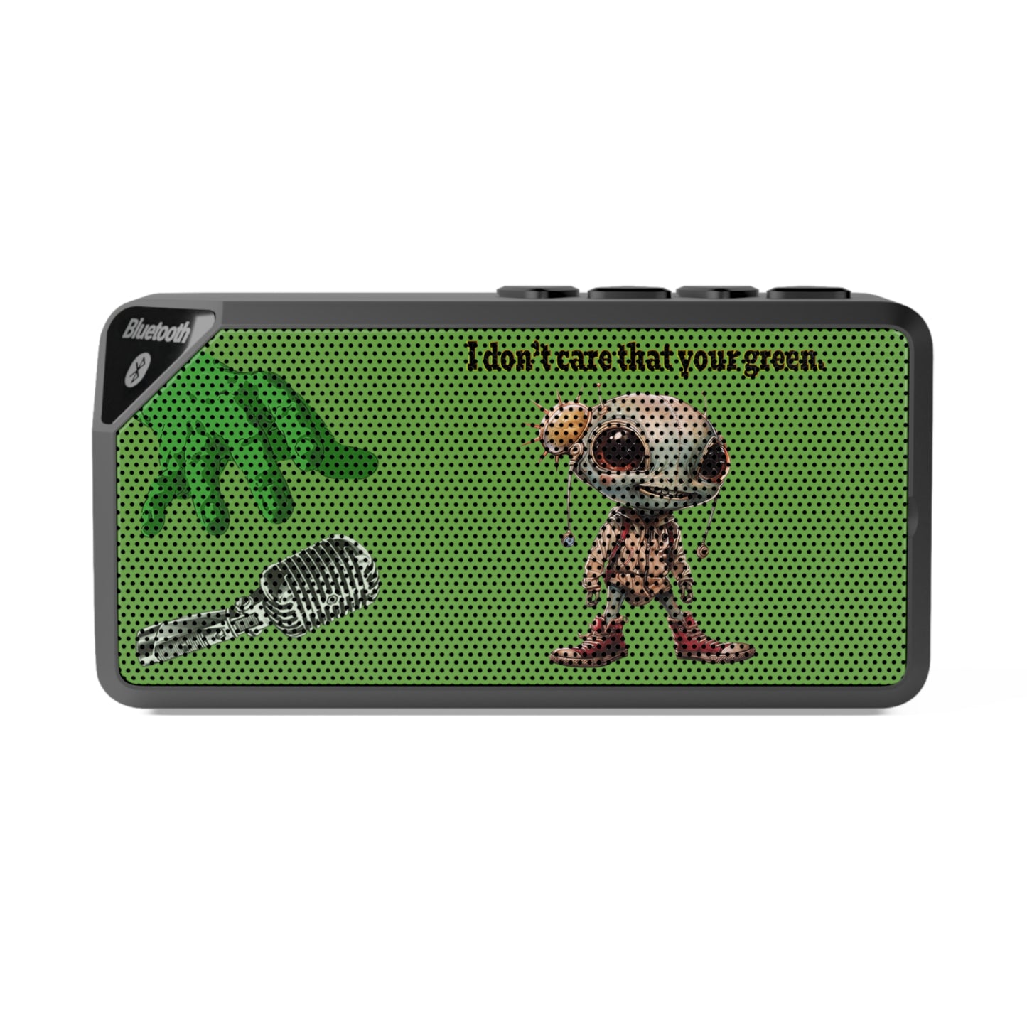 I don't care that your green - Jabba Bluetooth Speaker (green)