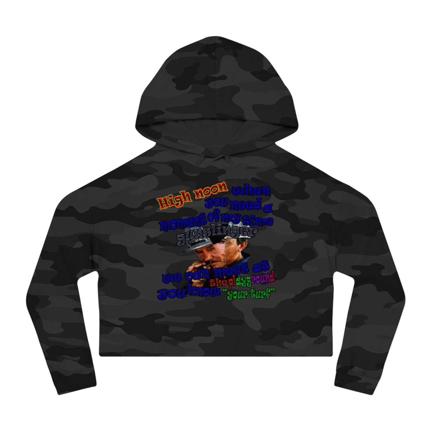 high noon - Women’s Cropped Hooded Sweatshirt