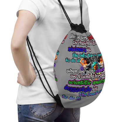 doggystyle - Drawstring Bag (grey)