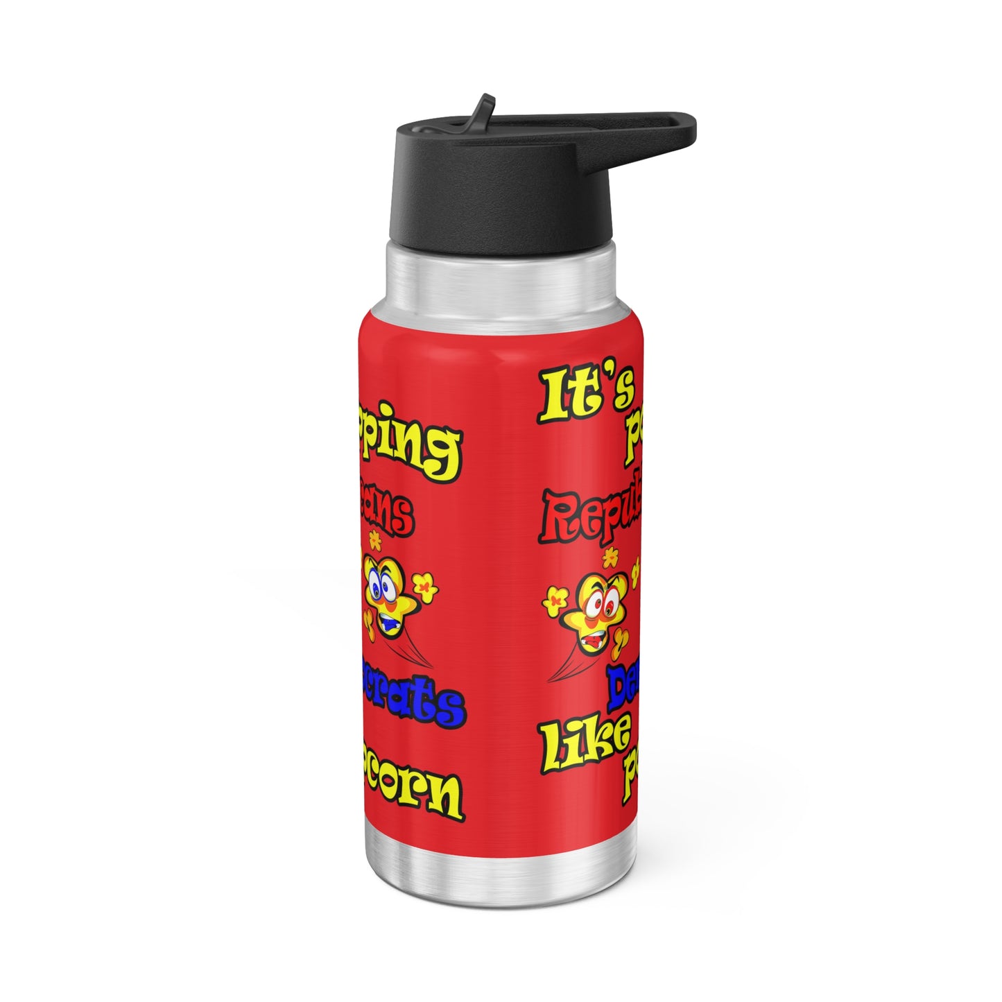 popping like popcorn - Gator Tumbler, 32oz (red)