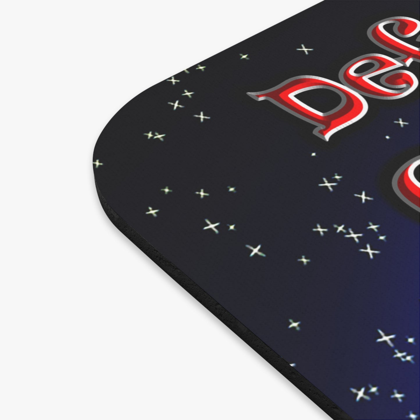 defy conquer reach - Mouse Pad (Rectangle) ('snoops' background)