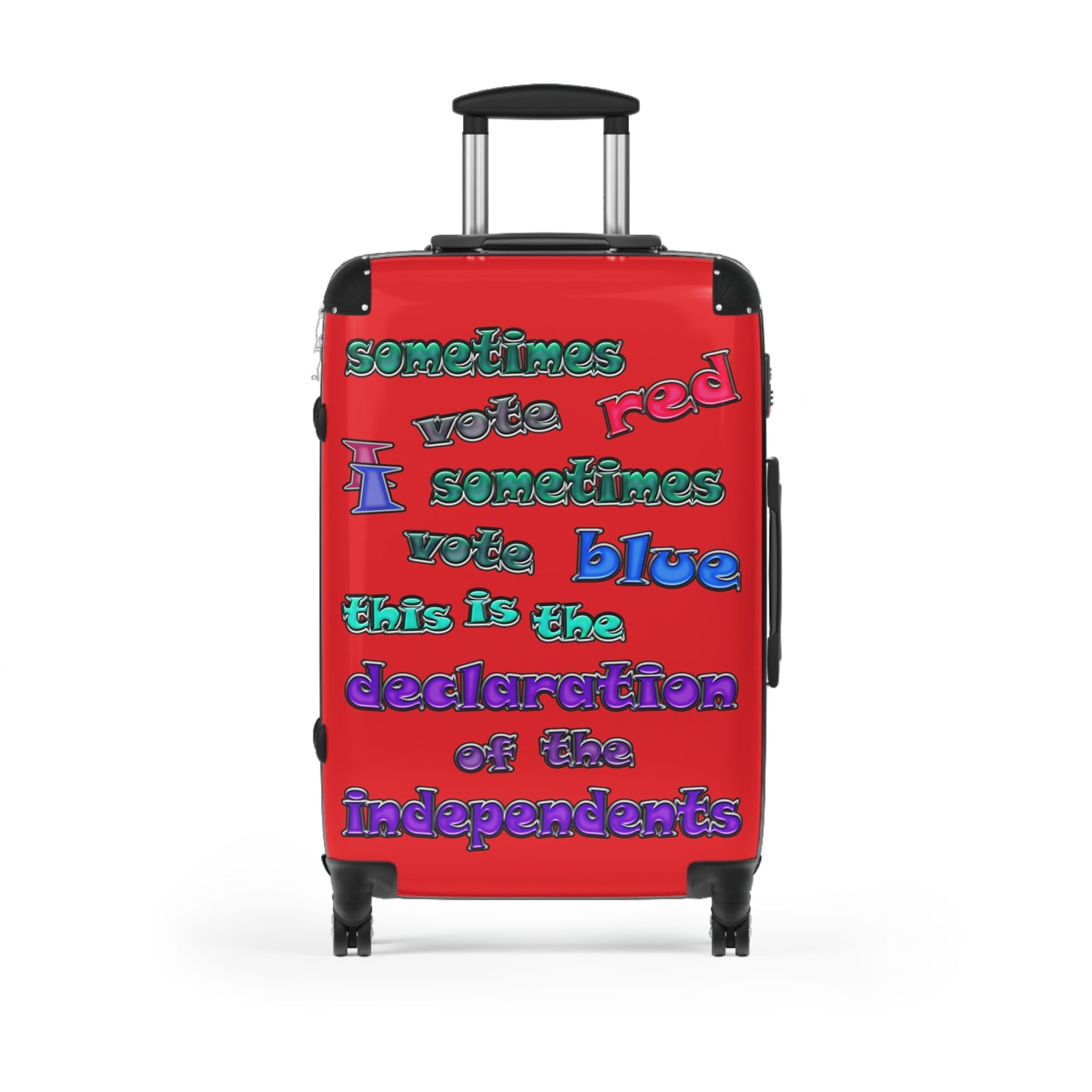 declaration of the independents - Suitcase (red)