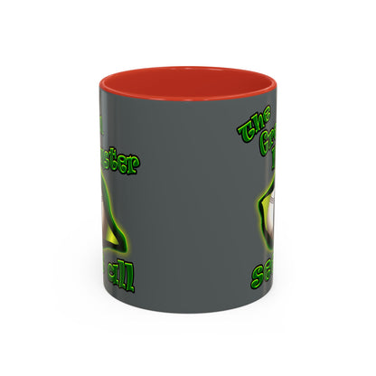 green monster - Accent Mug (dark grey)