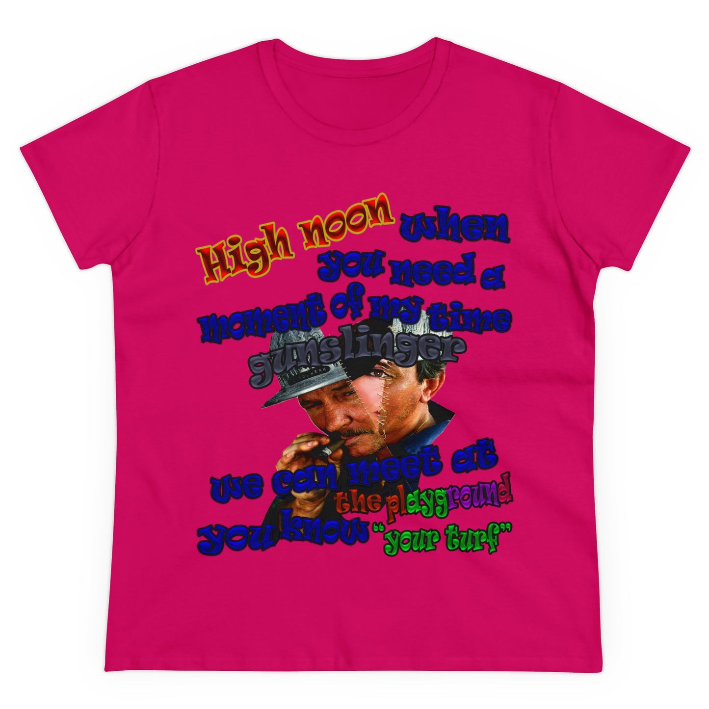 high noon - Women's Midweight Cotton Tee