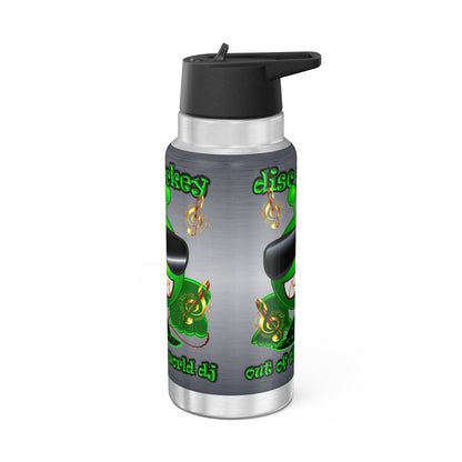 disc jockey - Gator Tumbler, 32oz (brushed nickel)