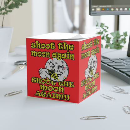 shoot the moon again - note cube (red)