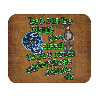 og - Mouse Pad (Rectangle) (brown papyrus)