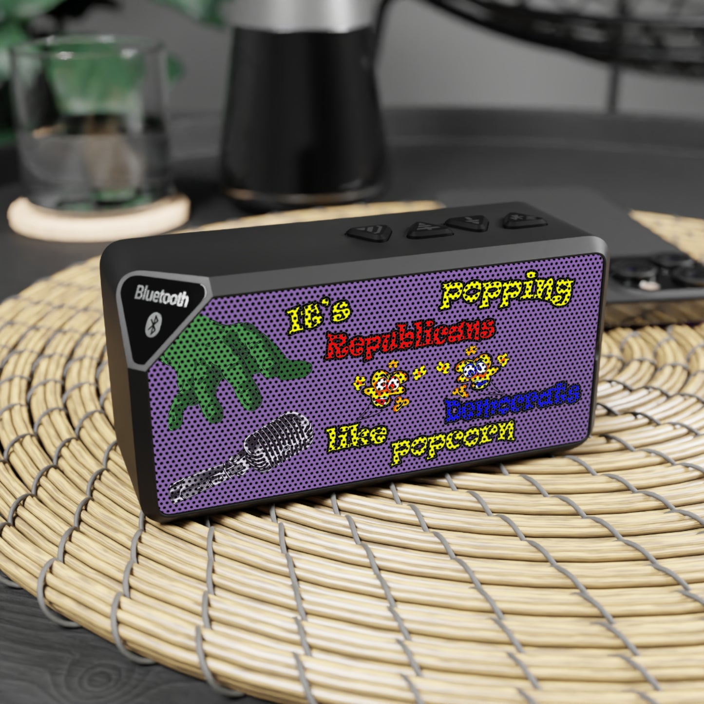 popping like popcorn - Jabba Bluetooth Speaker (light purple)