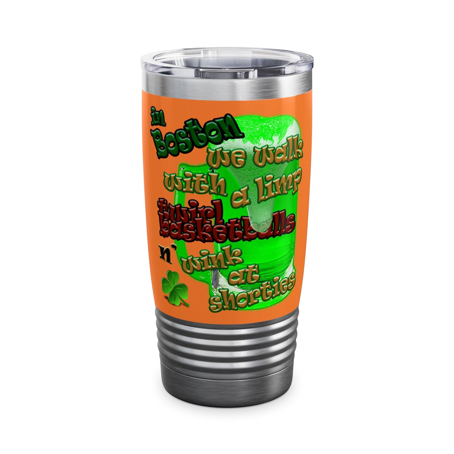 celtics logo - Ringneck Tumbler, 20oz (crusta)