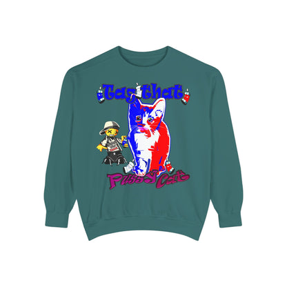 tag that - Unisex Garment-Dyed Sweatshirt