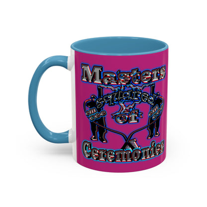em cee squared - Accent Mug (pink)