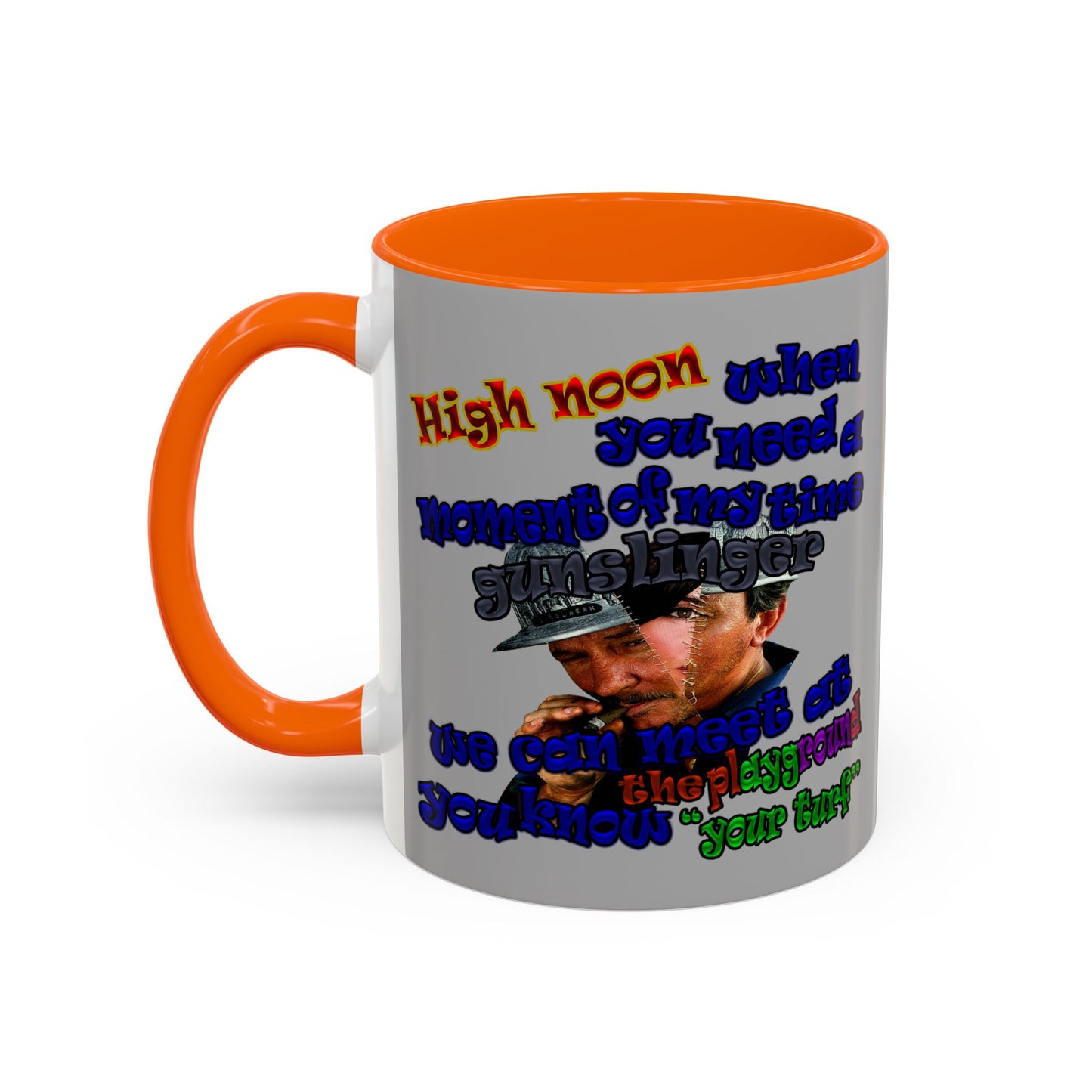 high noon - Accent Mug (light grey)