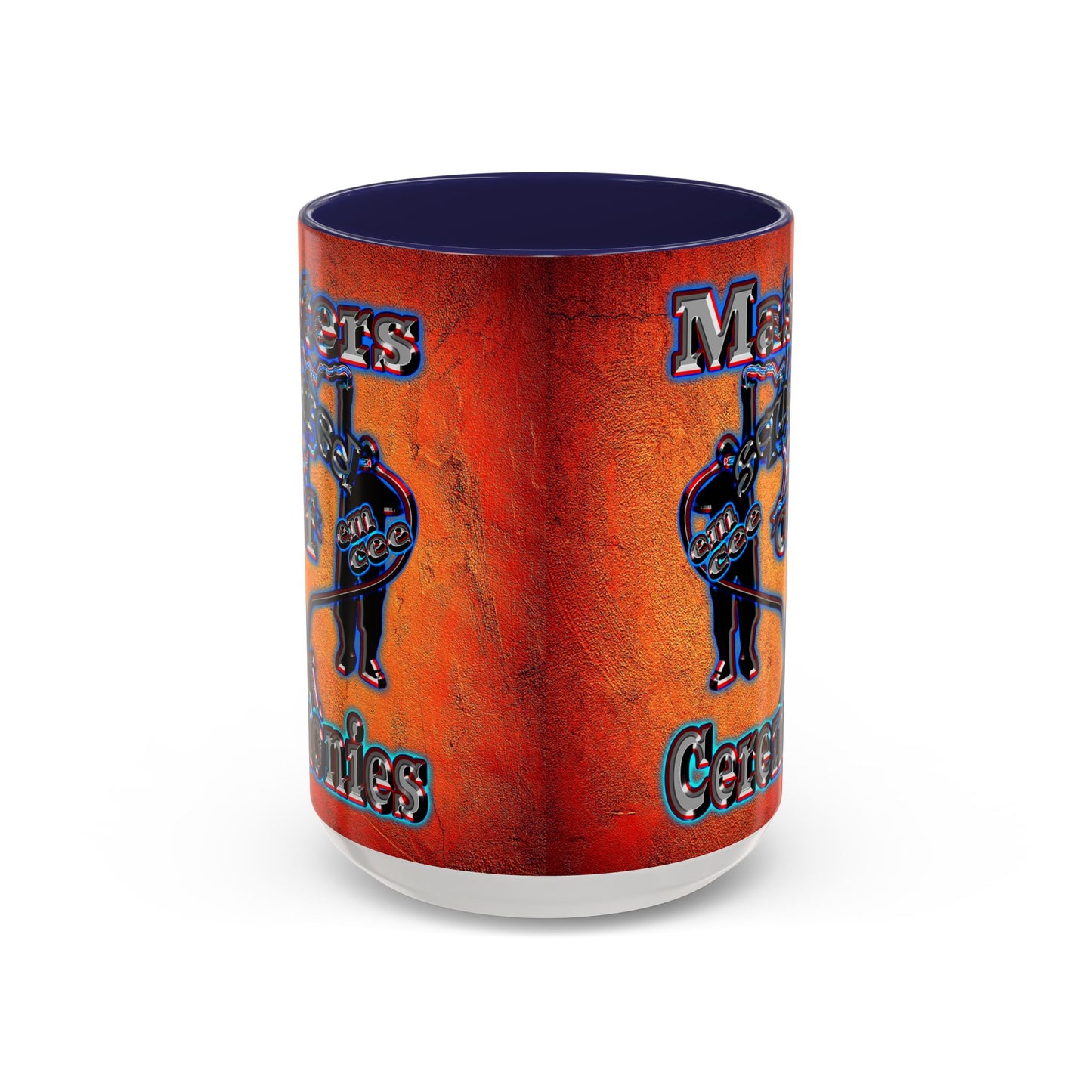 em cee squared - Accent Mug (burnt orange)