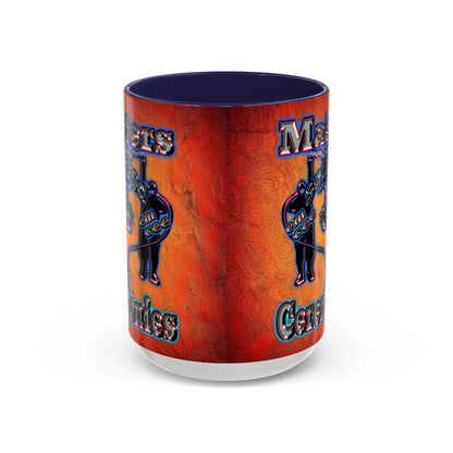 em cee squared - Accent Mug (burnt orange)
