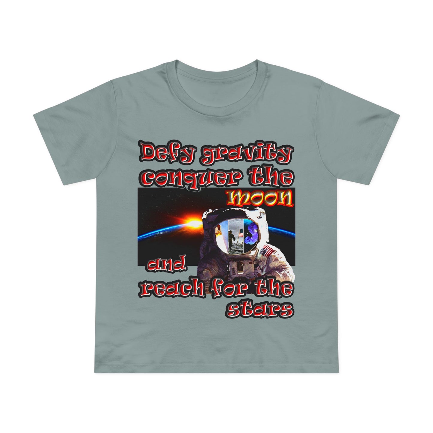 defy conquer reach - Women’s Maple Tee