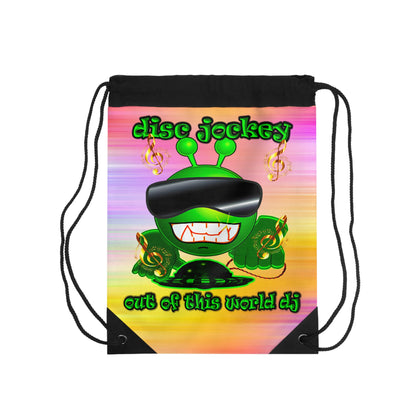disc jockey - Drawstring Bag (color blur)