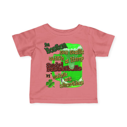 celtics logo - Infant Fine Jersey Tee