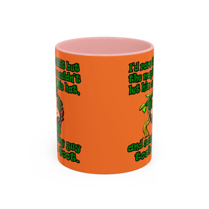 turtle race - Accent Mug (crusta)