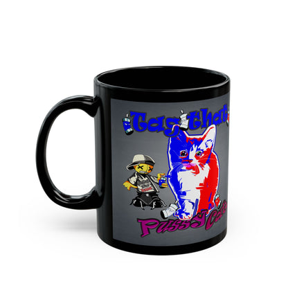 tag that - Black Mug (grey-light grey)