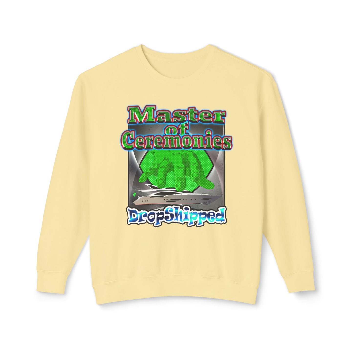 logo - Unisex Lightweight Crewneck Sweatshirt