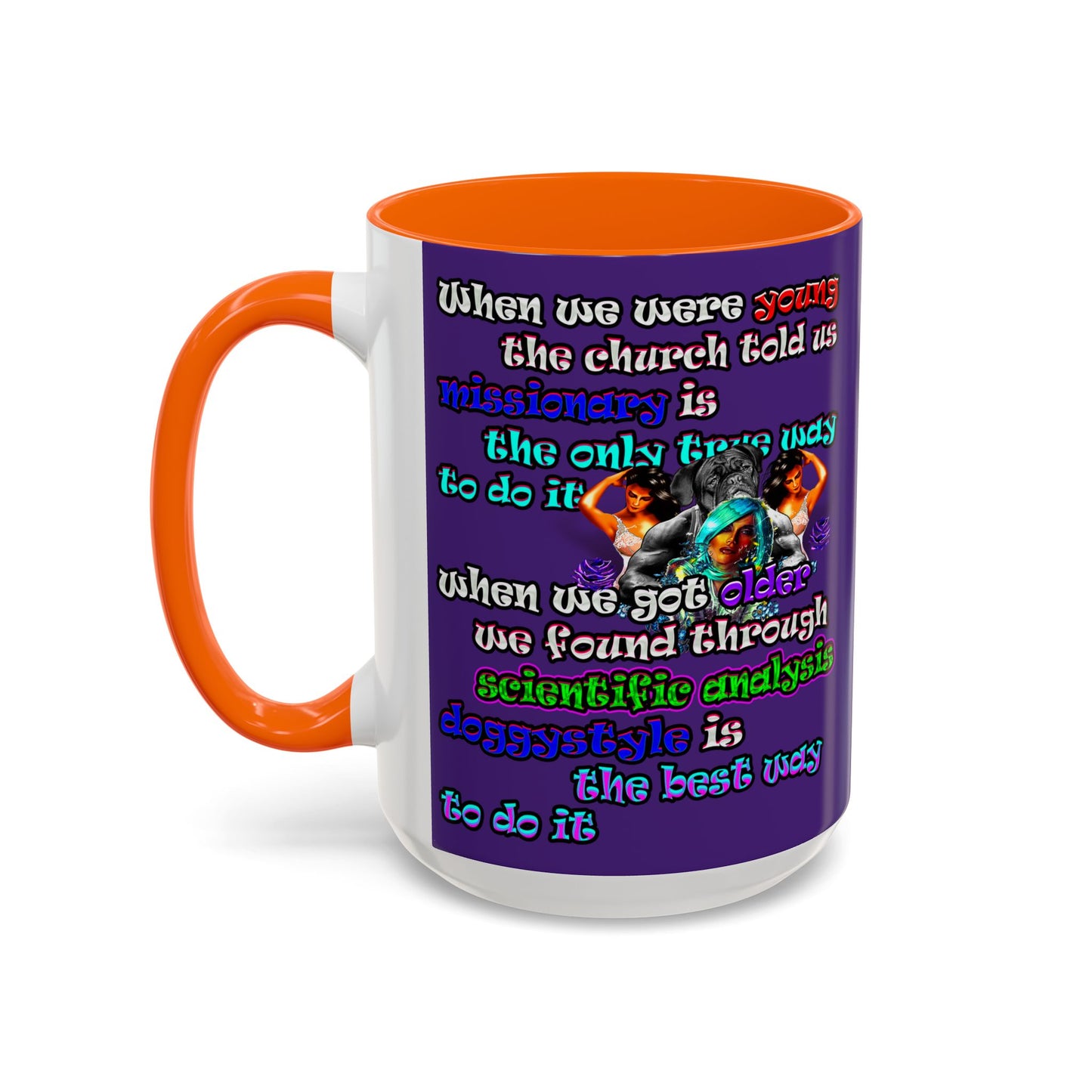 doggystyle - Accent Mug (purple)