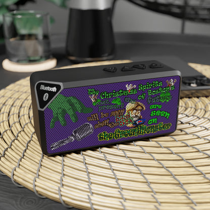 christmas spirits of boston - Jabba Bluetooth Speaker (purple)