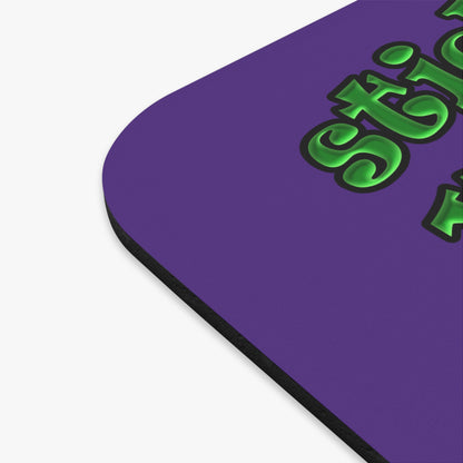 stick that in your pipe and smoke it - Mouse Pad (Rectangle) (purple)