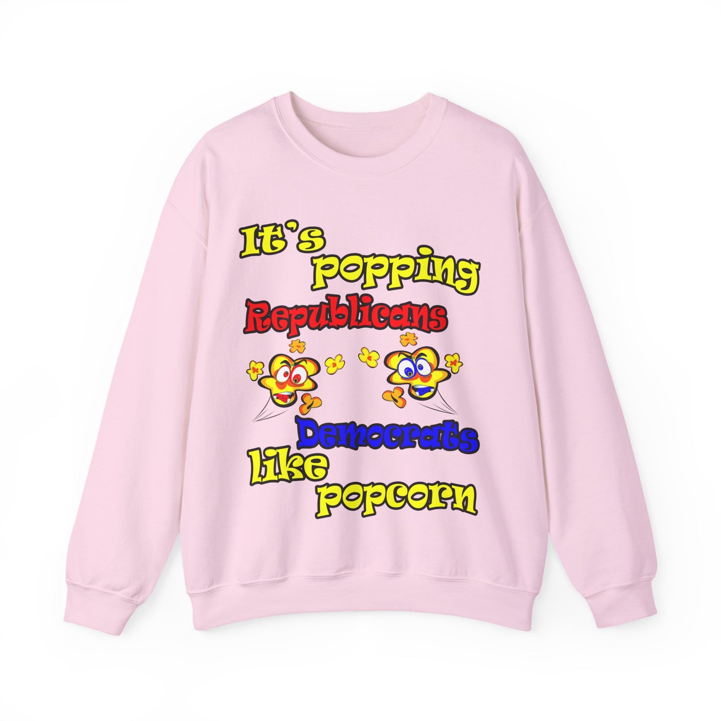 popping like popcorn - Unisex Heavy Blend™ Crewneck Sweatshirt