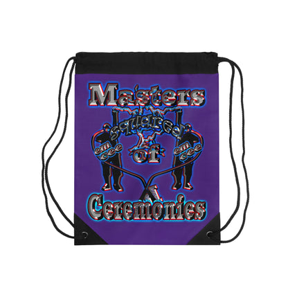 em cee squared - Drawstring Bag (purple)