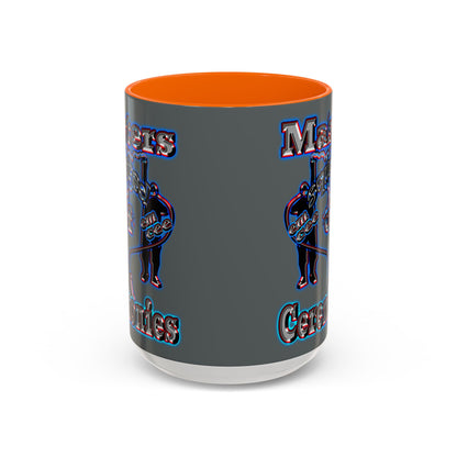 em cee squared - Accent Mug (dark grey)