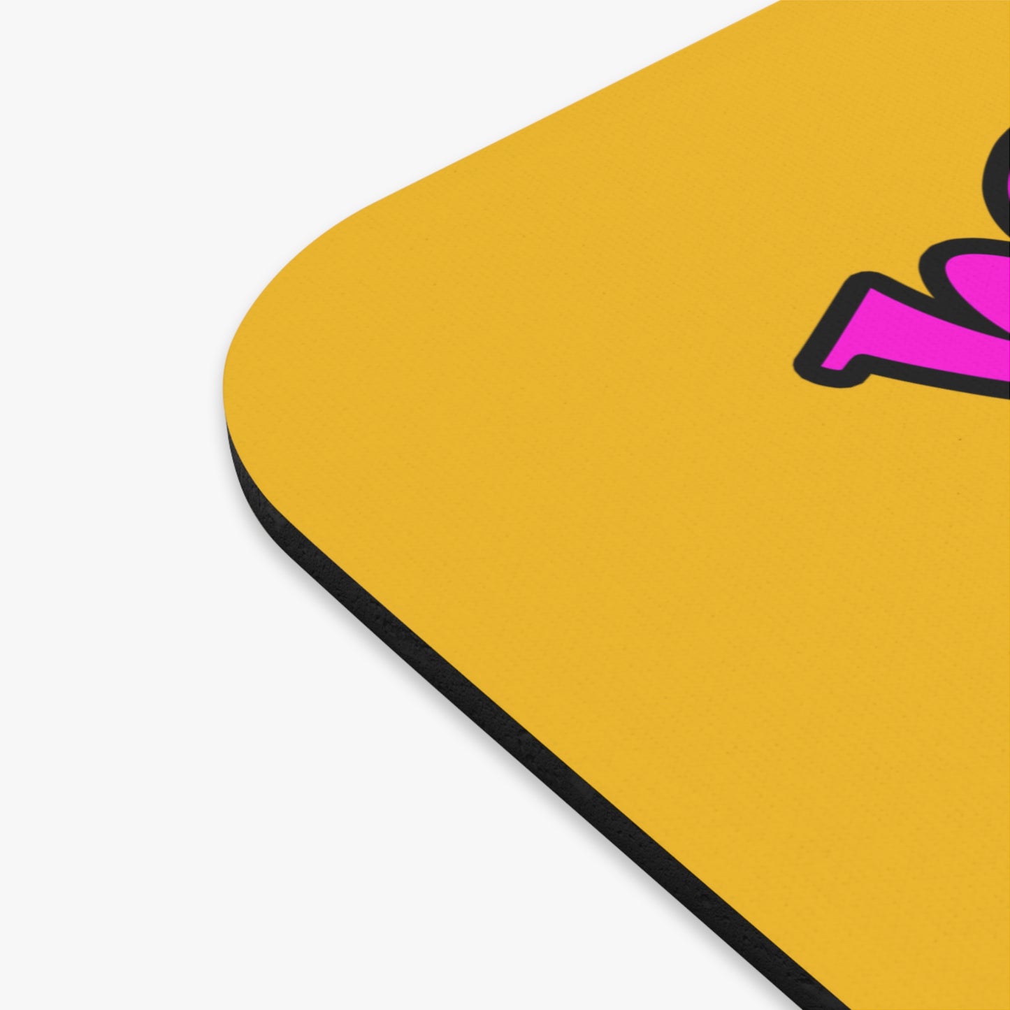 hoes b4 bros - Mouse Pad (Rectangle) (yellow)