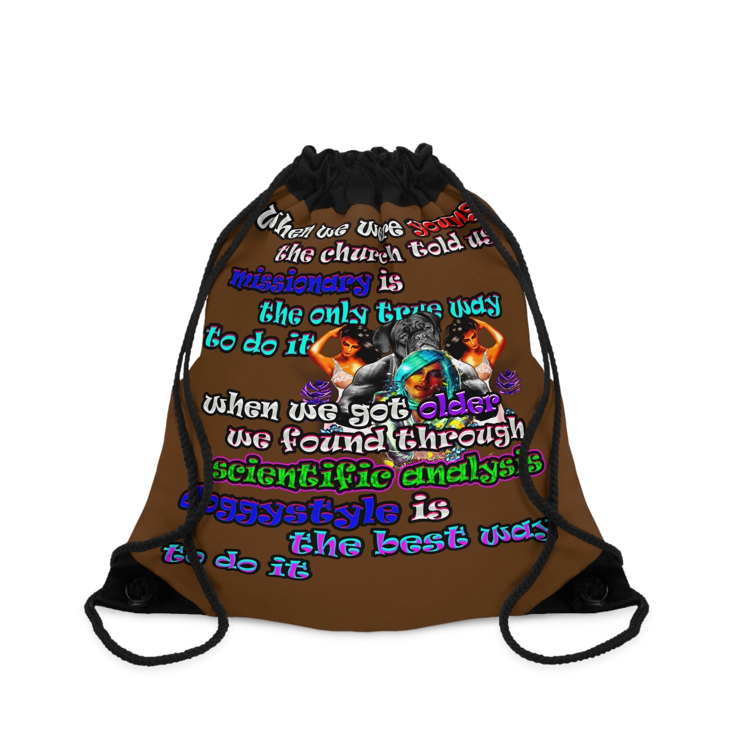 doggystyle - Drawstring Bag (brown)
