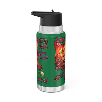 schrodinger's cat - Gator Tumbler, 32oz (dark green)