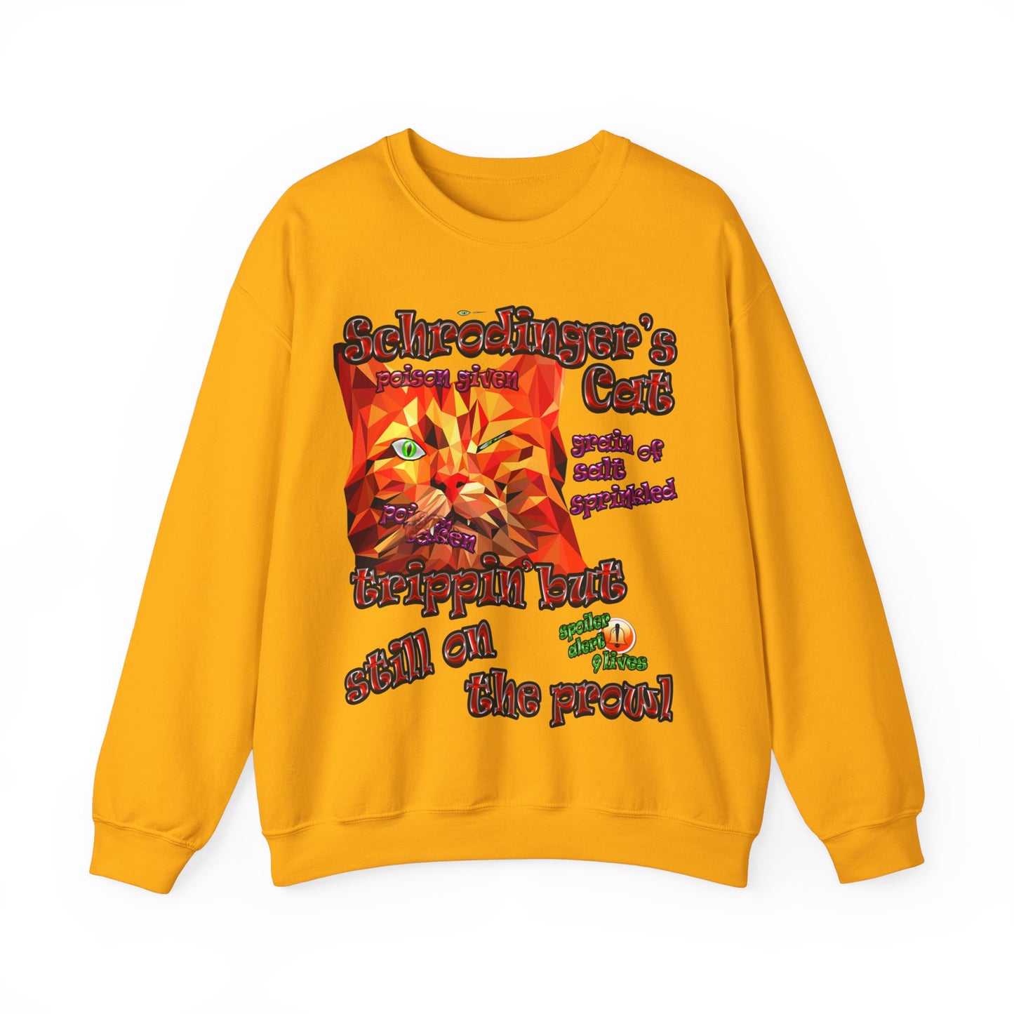 schrodinger's cat - Unisex Heavy Blend™ Crewneck Sweatshirt