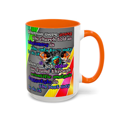 doggystyle - Accent Mug (rainbow split)
