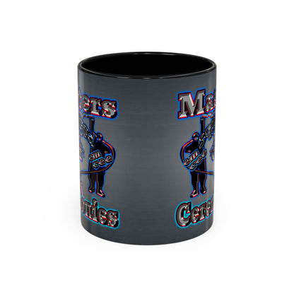 em cee squared - Accent Mug (grey-light grey)