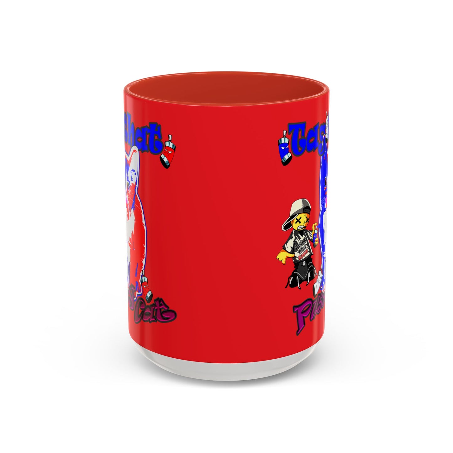 tag that - Accent Mug (red)
