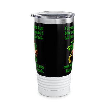 turtle race - Ringneck Tumbler, 20oz (black)