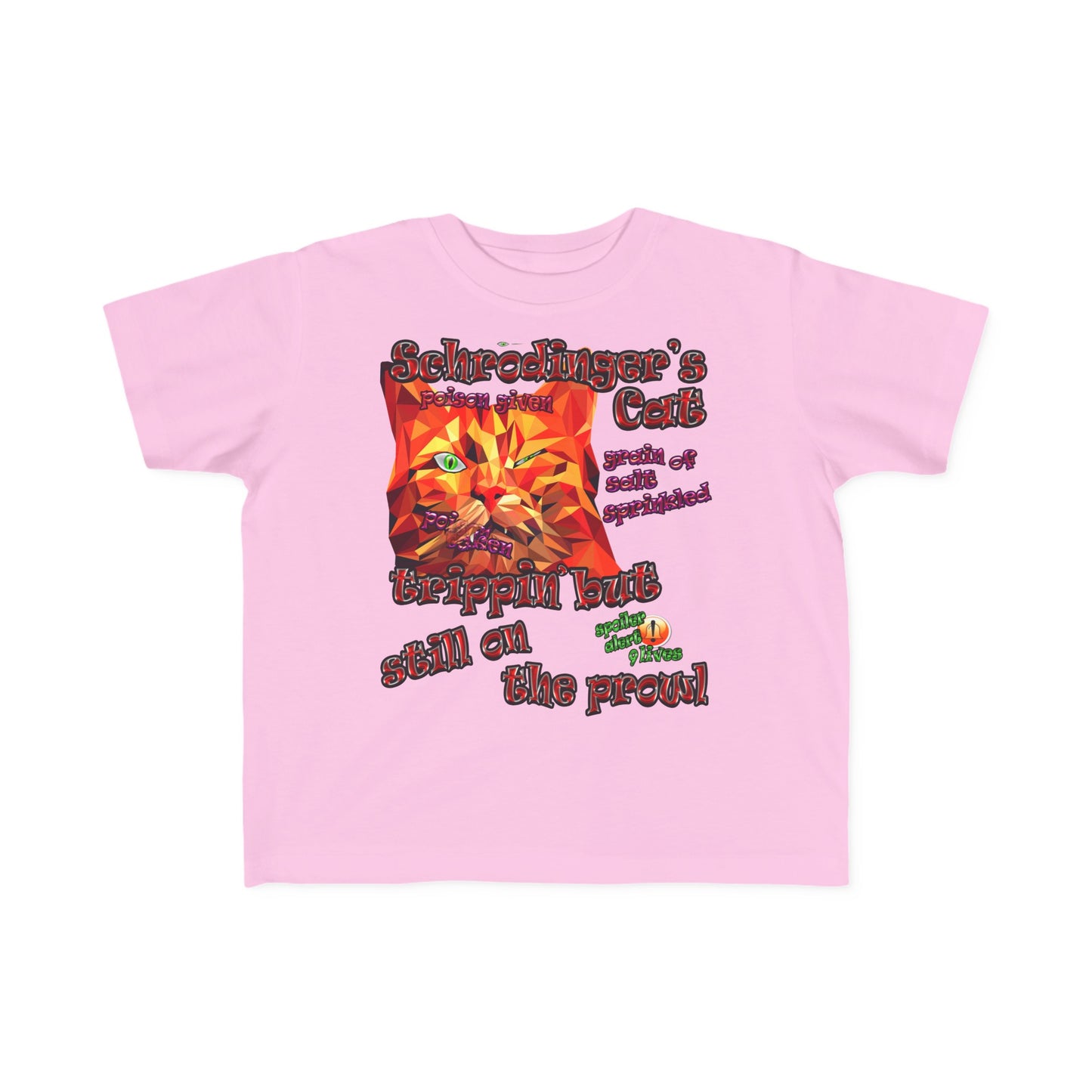 schrodinger's cat - Toddler's Fine Jersey Tee