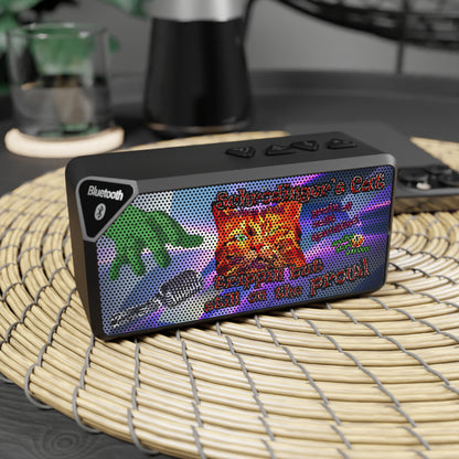 schrodinger's cat - Jabba Bluetooth Speaker (grey-pink wave)